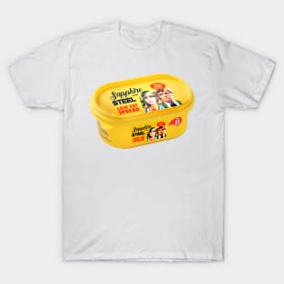 A tub of Sapphire & Steel low-fat spread T-Shirt